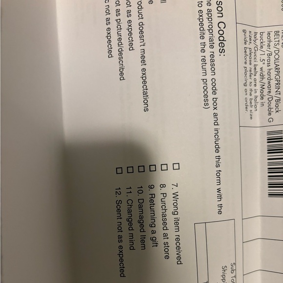 Gucci Belt - Picture 7 of 8